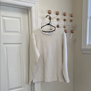 Selected Homme - Waffle Weaev Style Long Sleeve Shirt - Neutral Cream - S